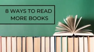 8 ways to read more books